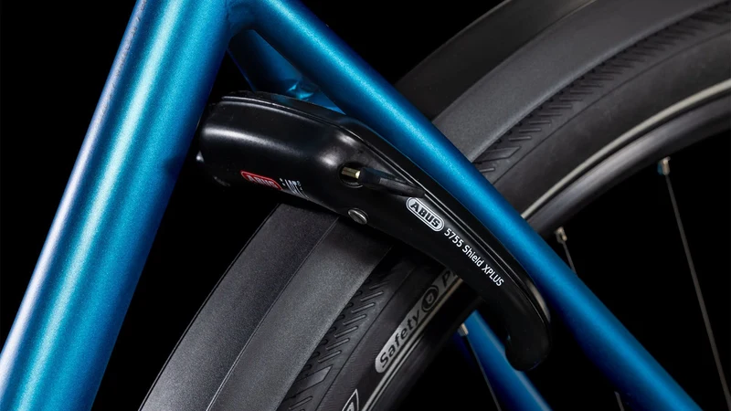 Cube Supreme Hybrid Deluxe One 625 Wh E-Bike Easy Entry electricblue´n´black