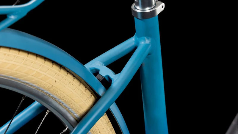 Cube Ella Hybrid 500 Wh E-Bike Easy Entry sphereblue´n´creme