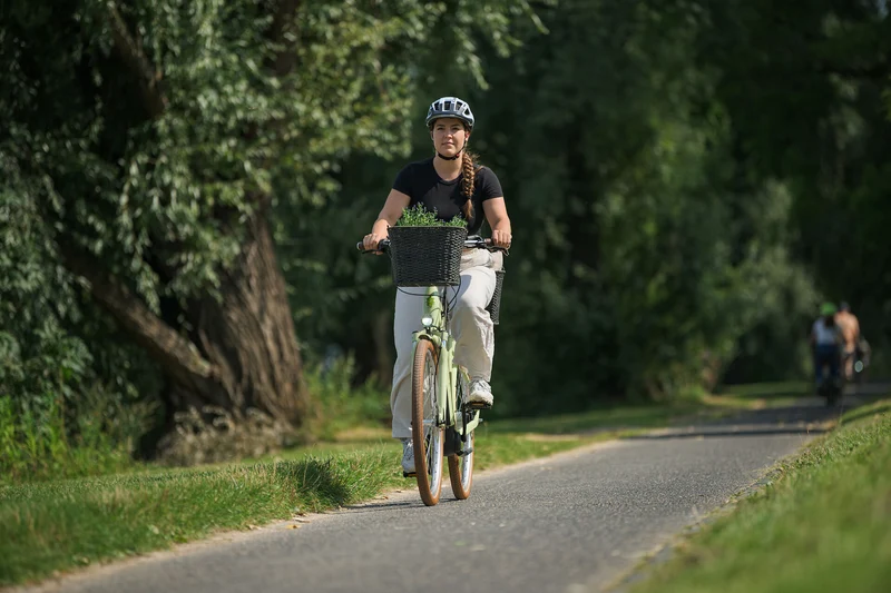 Cube Ella Hybrid 500 Wh E-Bike Easy Entry matchagreen´n´green