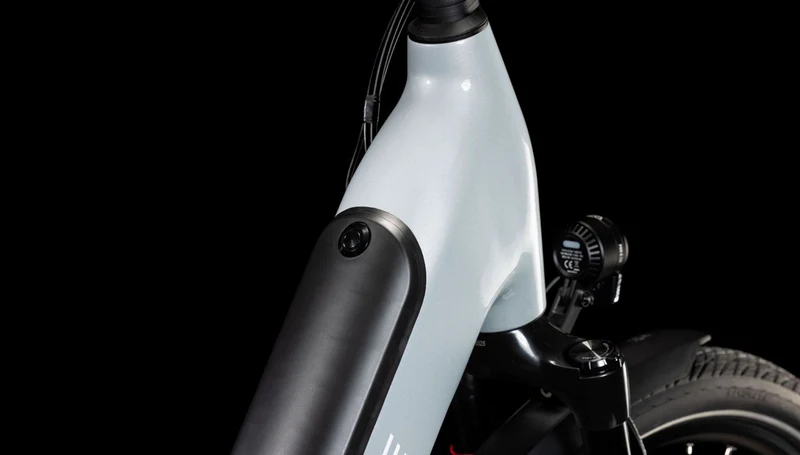 Cube Supreme Hybrid Deluxe SLX 625 Wh E-Bike Easy Entry 28" polargrey´n´white