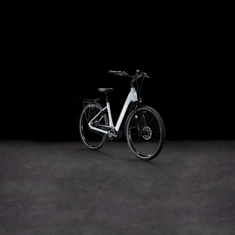 Cube Supreme Hybrid Deluxe SLX 625 Wh E-Bike Easy Entry 28" polargrey´n´white