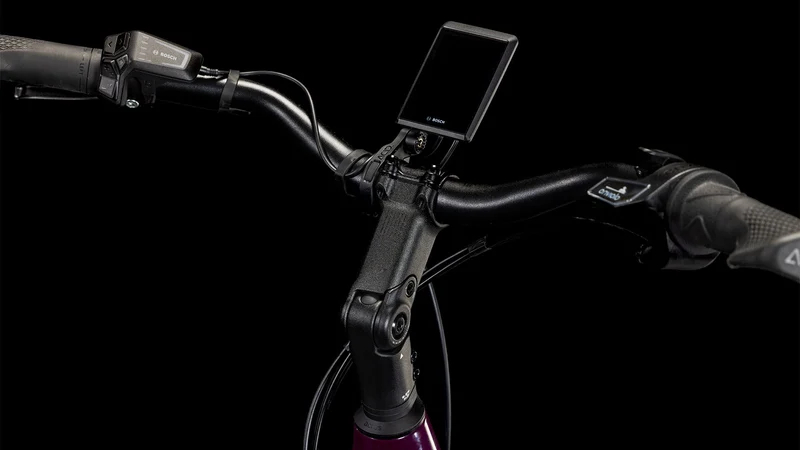 Cube Supreme Hybrid Deluxe Pro 625 Wh E-Bike Easy Entry 28" amarone´n´grey