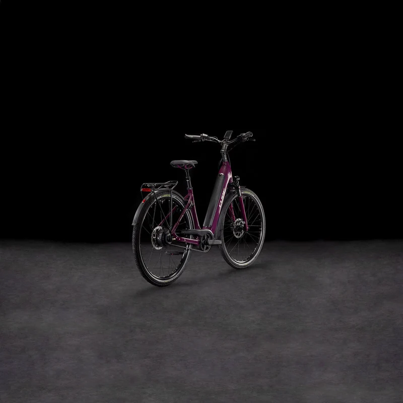 Cube Supreme Hybrid Deluxe Pro 625 Wh E-Bike Easy Entry 28" amarone´n´grey