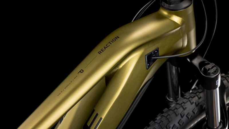 Cube Reaction Hybrid Performance 625 Wh E-Bike Hardtail Trapeze goldenlime´n´black