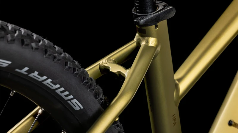 Cube Reaction Hybrid Performance 625 Wh E-Bike Hardtail Trapeze goldenlime´n´black