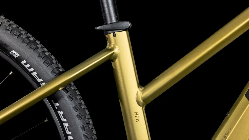 Cube Reaction Hybrid Performance 625 Wh E-Bike Hardtail Trapeze goldenlime´n´black