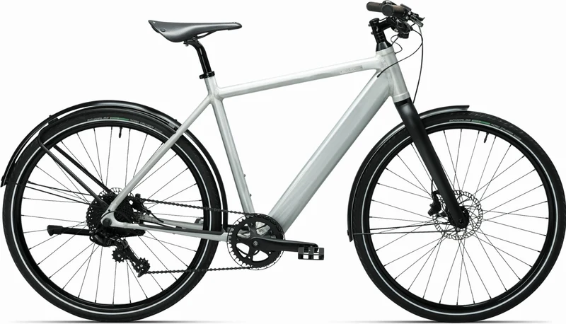 Coboc Vesterbro DMT 360 Wh E-Bike Diamant 27,5" raw finish, matt