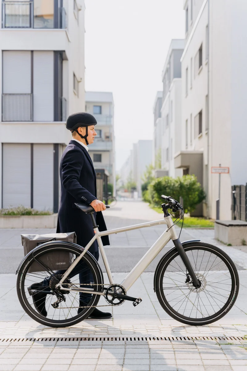 Coboc Vesterbro DMT 360 Wh E-Bike Diamant 27,5" raw finish, matt