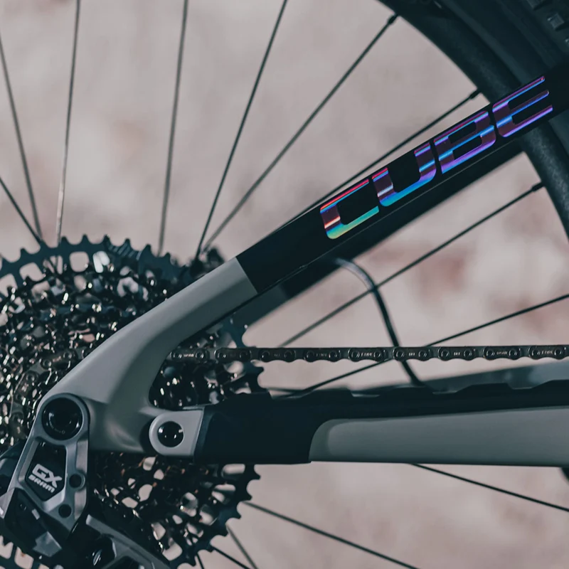 Cube AMS Hybrid One44 C:68X TM 400 Wh E-Bike Fully 29" swampgrey´n´purplereflex