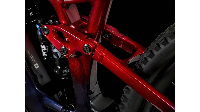 Trek Fuel EXe 8 GX AXS T-Type 360 Wh E-Bike Fully 29" rage red to deep dark blue fade