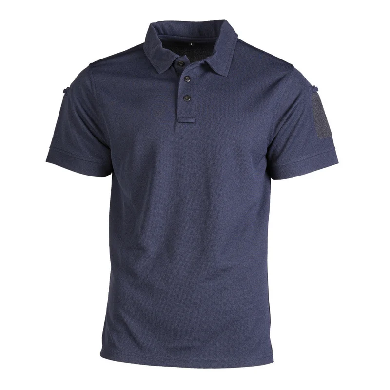 Mil-Tec - Tactical Quickdry Poloshirt für Herren // Dunkelblau