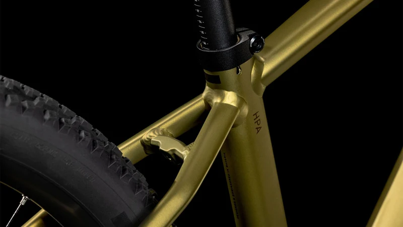 Cube Reaction Hybrid Performance 500 Wh E-Bike Hardtail Diamant goldenlime´n´black