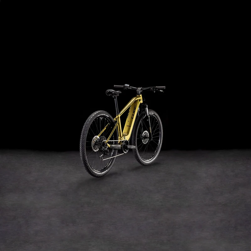 Cube Reaction Hybrid Performance 500 Wh E-Bike Hardtail Diamant goldenlime´n´black