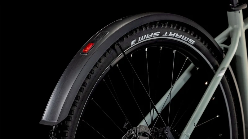 Cube Nuride Hybrid Performance 500 Wh Allroad E-Bike Diamant 28" swampgrey´n´black