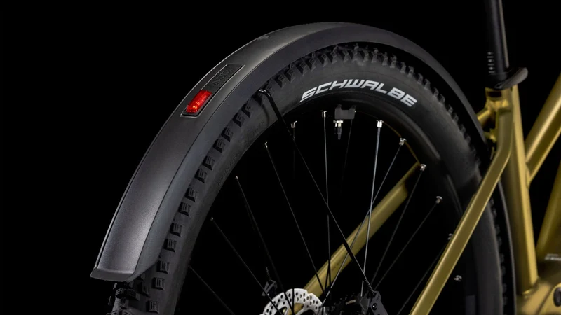 Cube Reaction Hybrid Performance 500 Wh Allroad E-Bike Hardtail Trapeze goldenlime´n´black