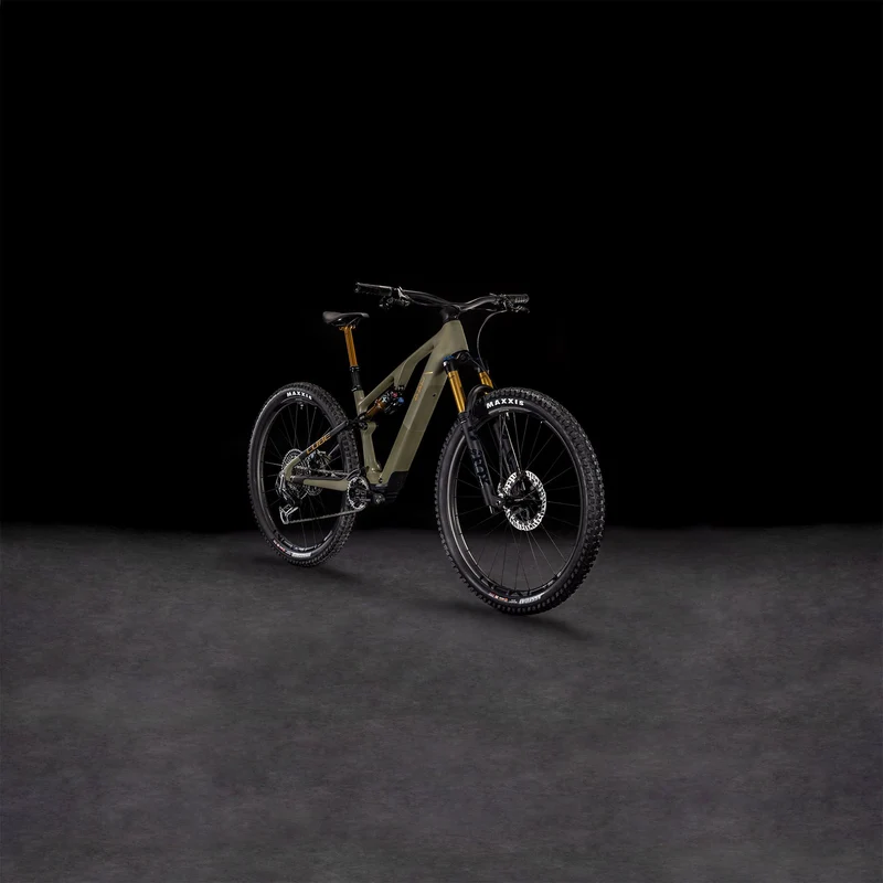Cube AMS Hybrid One44 C:68X Super TM 400 Wh E-Bike Fully 29" dustyolive´n´gold
