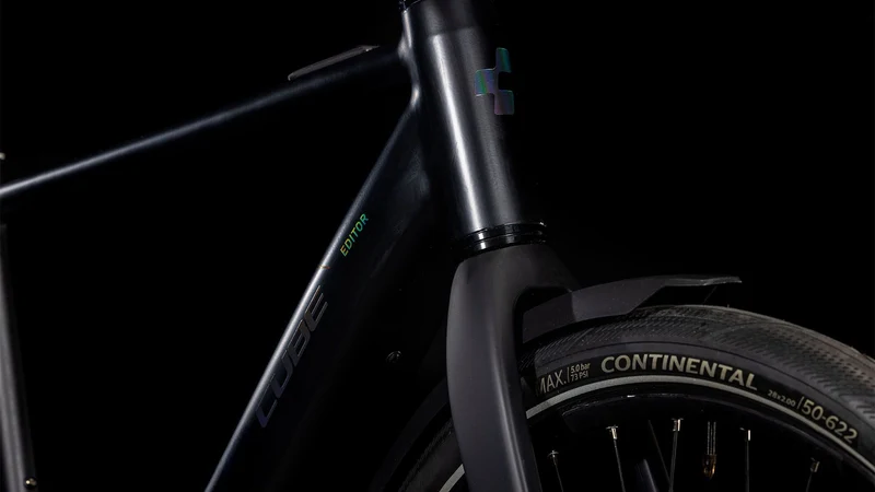 Cube Editor Hybrid Pro FE 400 Wh E-Bike Diamant 28" black´n´spectral