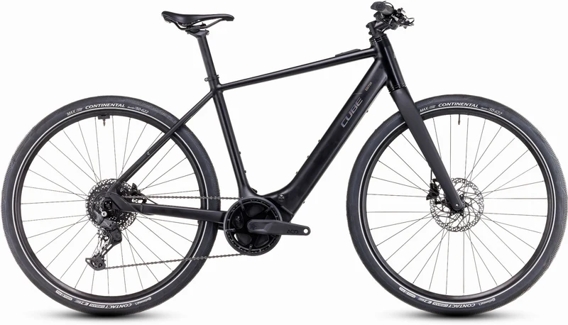Cube Editor Hybrid Pro 400 Wh E-Bike Diamant 28" black´n´spectral