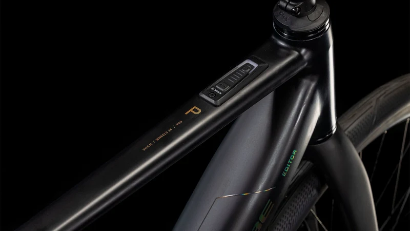 Cube Editor Hybrid Pro 400 Wh E-Bike Diamant 28" black´n´spectral