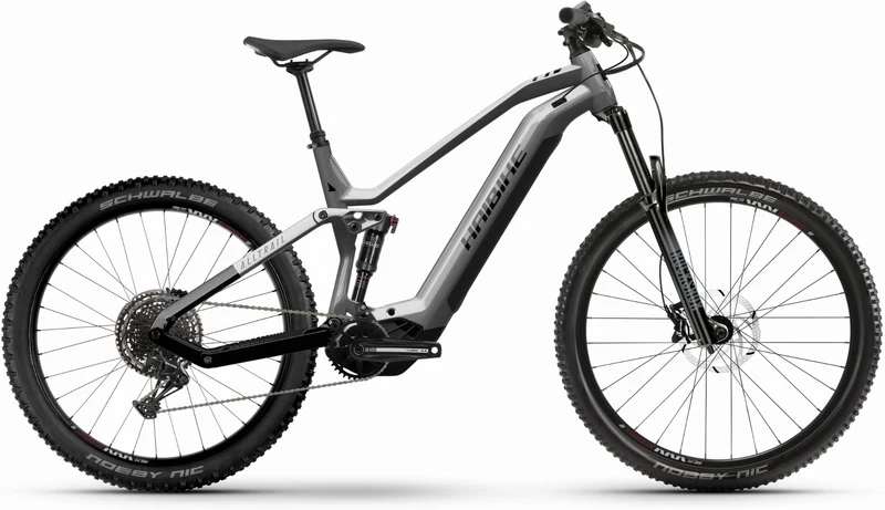 Haibike AllTrail 7 720 Wh E-Bike Fully 29"/27,5" platinum/black - gloss