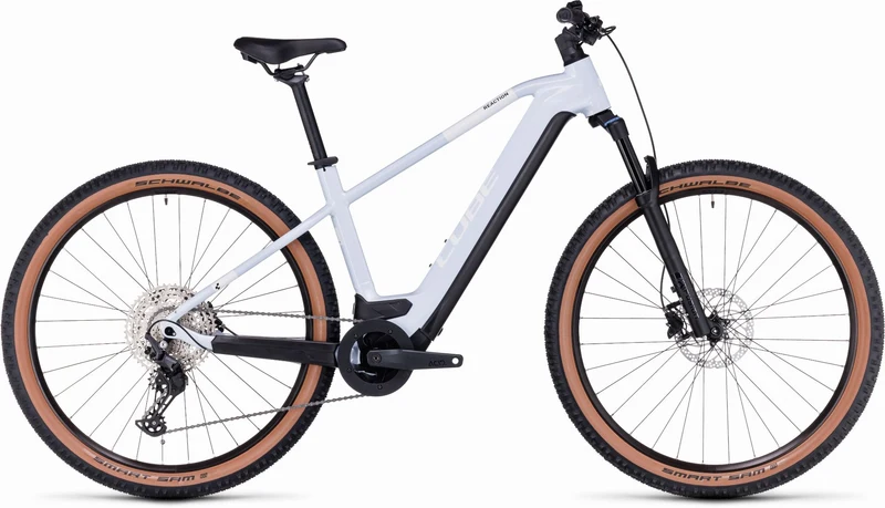 Cube Reaction Hybrid Pro 750 Wh E-Bike Hardtail Diamant flashwhite´n´black