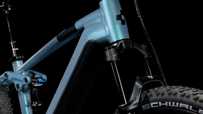 Cube Stereo Hybrid 120 ABS 750 Wh E-Bike Fully smaragdgrey´n´blue