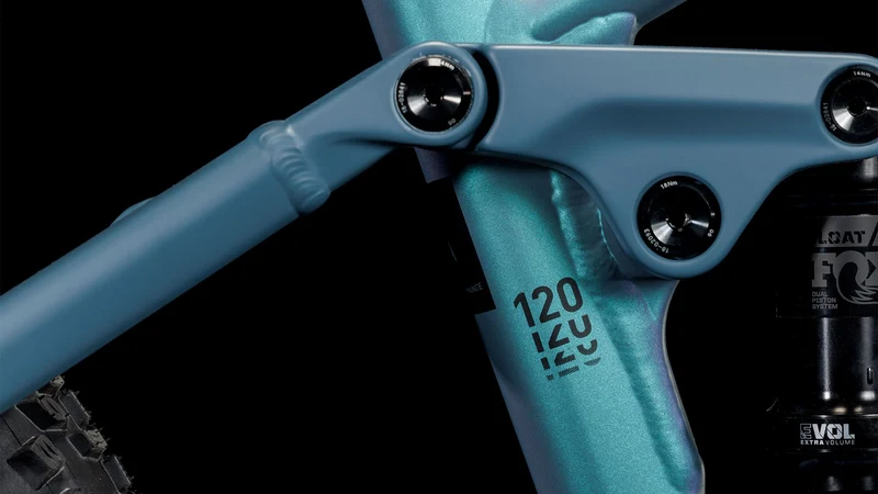 Cube Stereo Hybrid 120 ABS 750 Wh E-Bike Fully smaragdgrey´n´blue