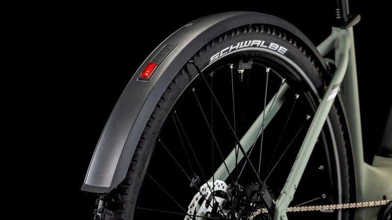 Cube Nuride Hybrid Performance 625 Wh Allroad E-Bike Easy Entry 28" swampgrey´n´black