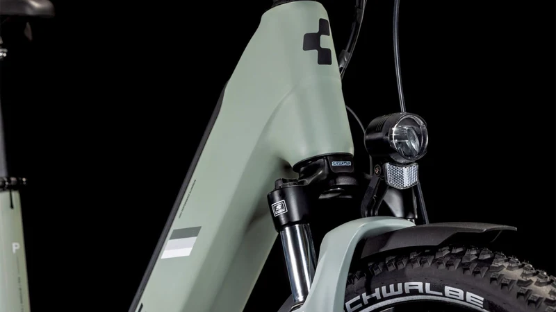 Cube Nuride Hybrid Performance 625 Wh Allroad E-Bike Easy Entry 28" swampgrey´n´black