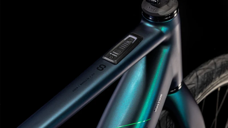 Cube Editor Hybrid SLT 400 Wh E-Bike Diamant 28" goblin´n´glossy