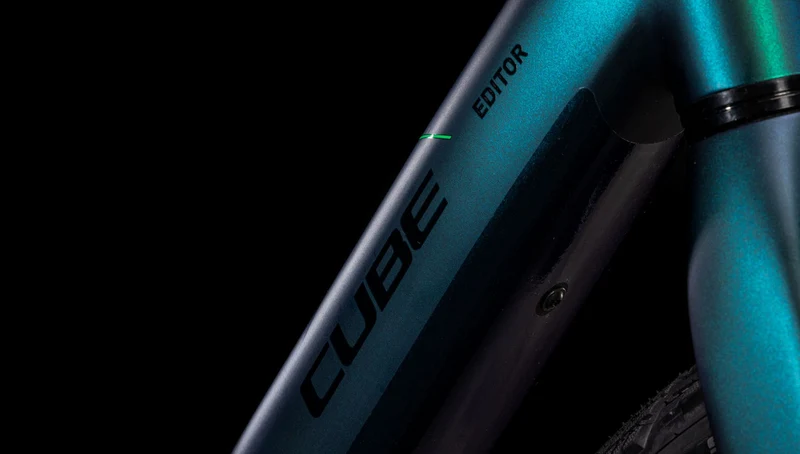 Cube Editor Hybrid SLT 400 Wh E-Bike Diamant 28" goblin´n´glossy