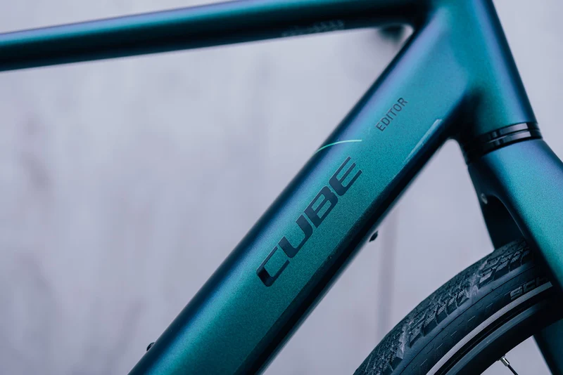 Cube Editor Hybrid SLT 400 Wh E-Bike Diamant 28" goblin´n´glossy