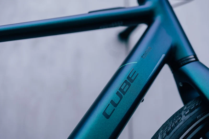 Cube Editor Hybrid SLT 400 Wh E-Bike Diamant 28" goblin´n´glossy