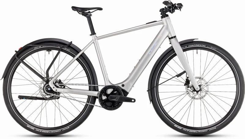 Cube Editor Hybrid SLX FE 400 Wh E-Bike Diamant 28" sleekgrey´n´spectral