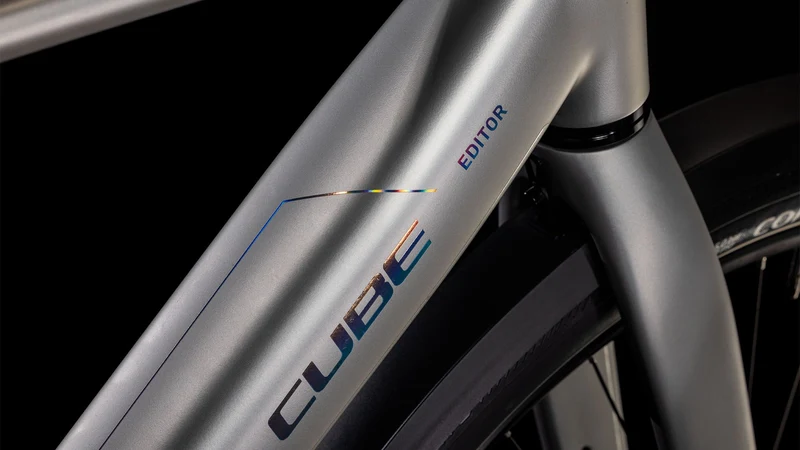 Cube Editor Hybrid SLX FE 400 Wh E-Bike Diamant 28" sleekgrey´n´spectral
