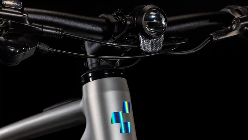 Cube Editor Hybrid SLX FE 400 Wh E-Bike Diamant 28" sleekgrey´n´spectral
