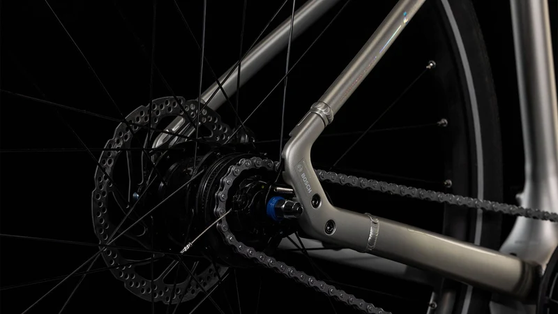 Cube Editor Hybrid SLX 400 Wh E-Bike Diamant 28" sleekgrey´n´spectral