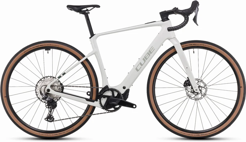 Cube Nuroad Hybrid C:62 Race 400 Wh E-Gravel Rad Diamant 28" desertstone´n´green