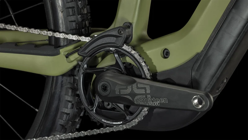 Cube Stereo Hybrid One55 C:68X TM 750 Wh E-Bike Fully 29" olive´n´chrome