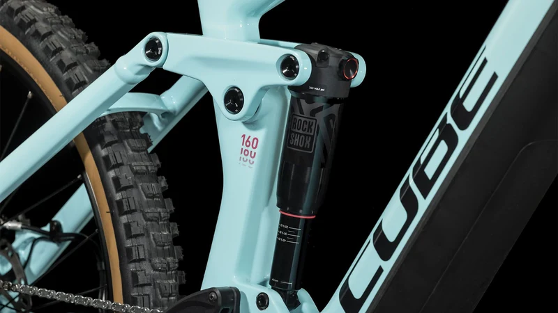 Cube Stereo Hybrid 160 HPC Race 750 Wh E-Bike Fully 27,5" iceblue´n´black