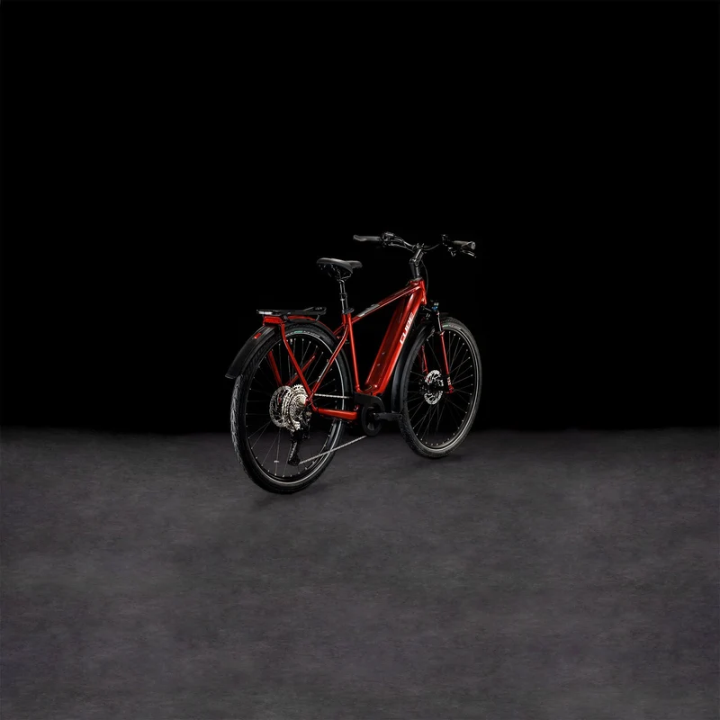 Cube Touring Hybrid EXC 625 Wh E-Bike Diamant 28" red´n´white