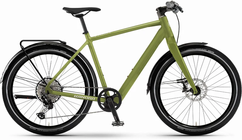 Winora E-Flitzer 250 Wh E-Bike Diamant 27,5" shamrock gloss