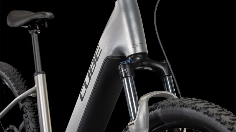 Cube Reaction Hybrid One 800 Wh E-Bike Hardtail Easy Entry 27,5" silver´n´black