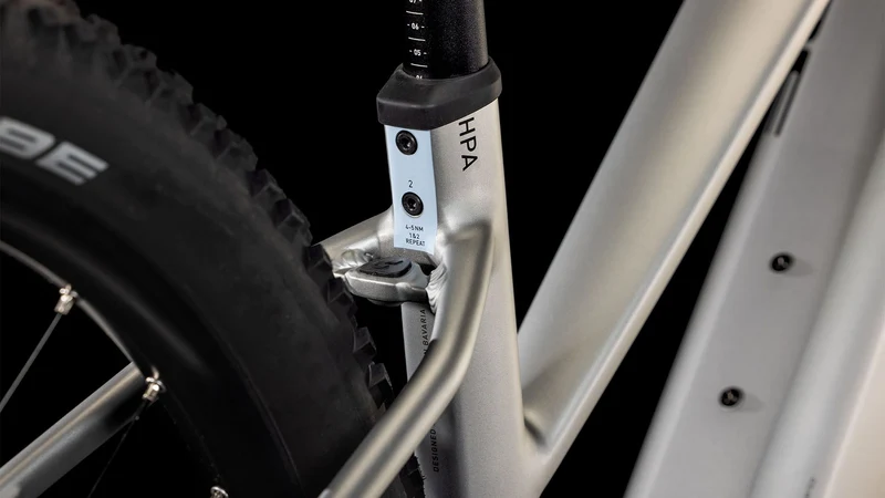 Cube Reaction Hybrid One 800 Wh E-Bike Hardtail Trapeze silver´n´black