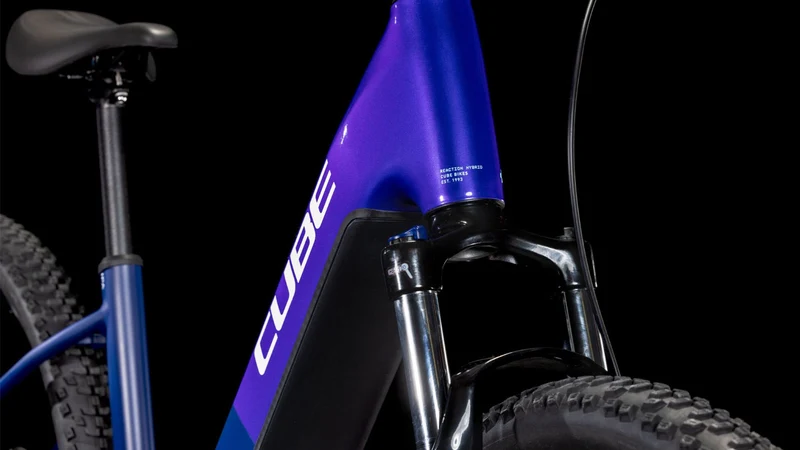 Cube Reaction Hybrid One 600 Wh E-Bike Hardtail Easy Entry 27,5" orchid´n´mint
