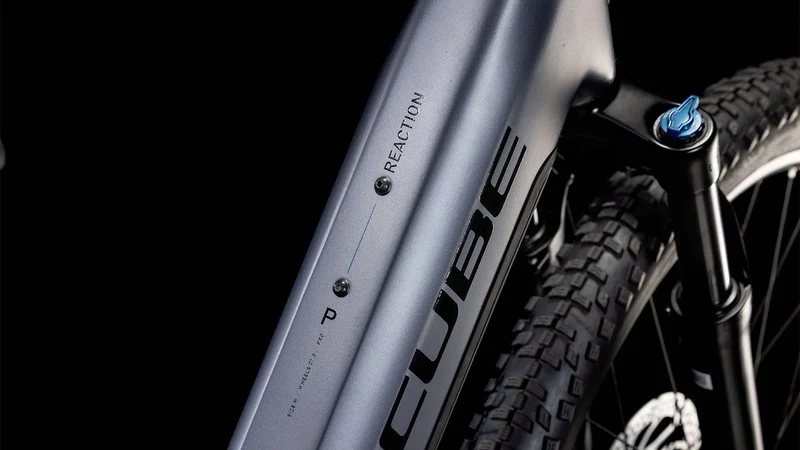 Cube Reaction Hybrid Pro 800 Wh E-Bike Hardtail Easy Entry 27,5" metallicgrey´n´black
