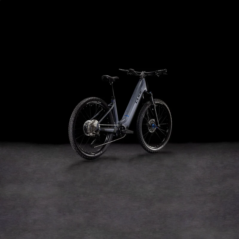 Cube Reaction Hybrid Pro 800 Wh E-Bike Hardtail Easy Entry 27,5" metallicgrey´n´black
