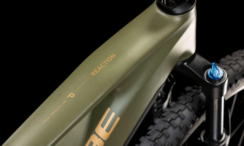 Cube Reaction Hybrid Pro 800 Wh E-Bike Hardtail Diamant dustyolive´n´gold