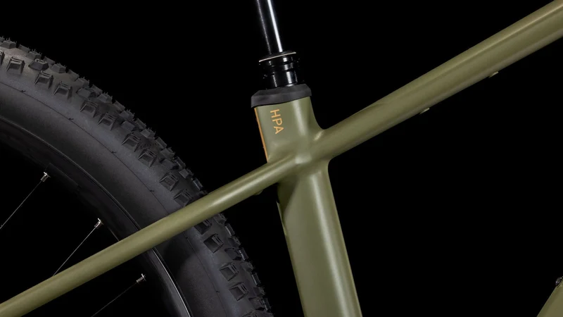 Cube Reaction Hybrid Pro 800 Wh E-Bike Hardtail Diamant dustyolive´n´gold