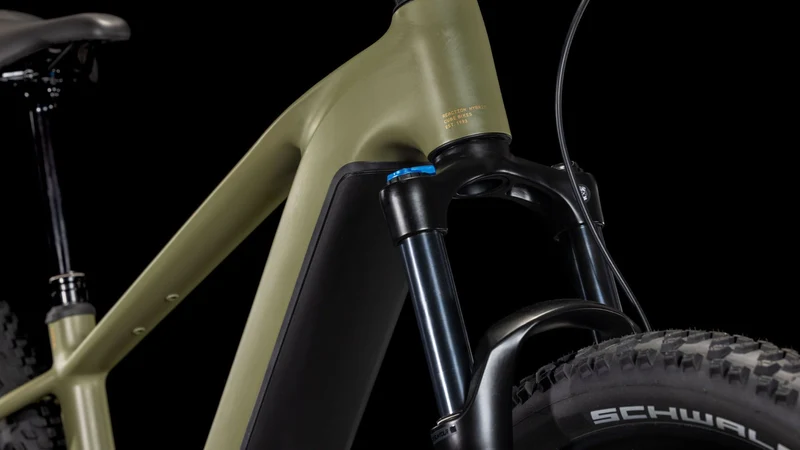 Cube Reaction Hybrid Pro 800 Wh E-Bike Hardtail Diamant dustyolive´n´gold